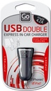 Go Travel New! USB In-Car Charger  4.2 Amp