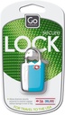 Go Travel TSA Secure Key Padlock  (Blue)