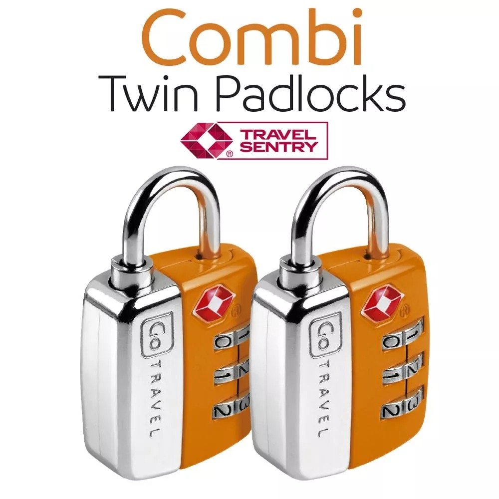[344.201] GO Travel  Twin Travel Sentry (Orange)