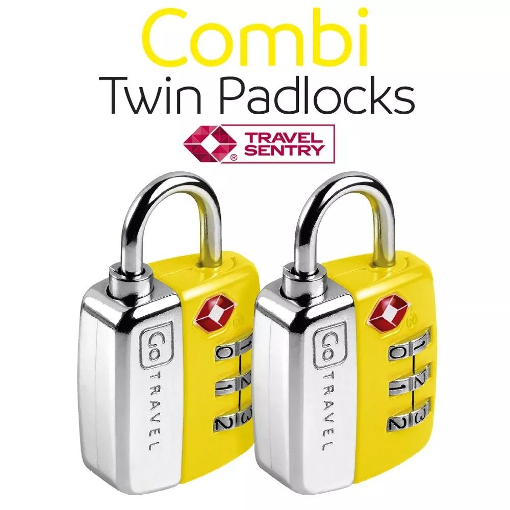 [344.202] GO Travel  Twin Travel Sentry (Yellow)