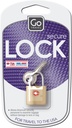 GO Travel  Brass TSA Keylock