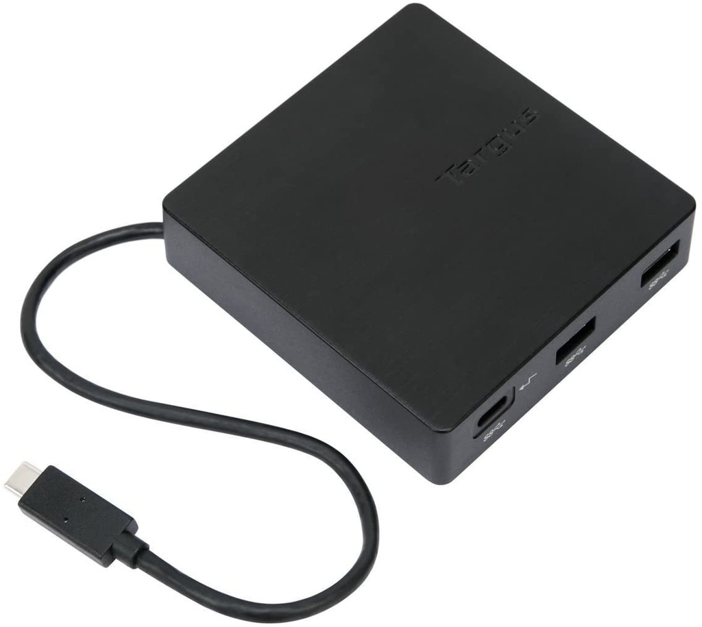 Targus USB-C Travel Dock with Power Pass-Through up to 60W