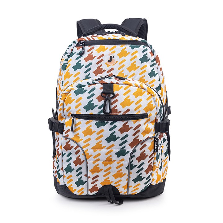 JWorld Atom Multi Purpose Laptop Backpack Vivid Tweed