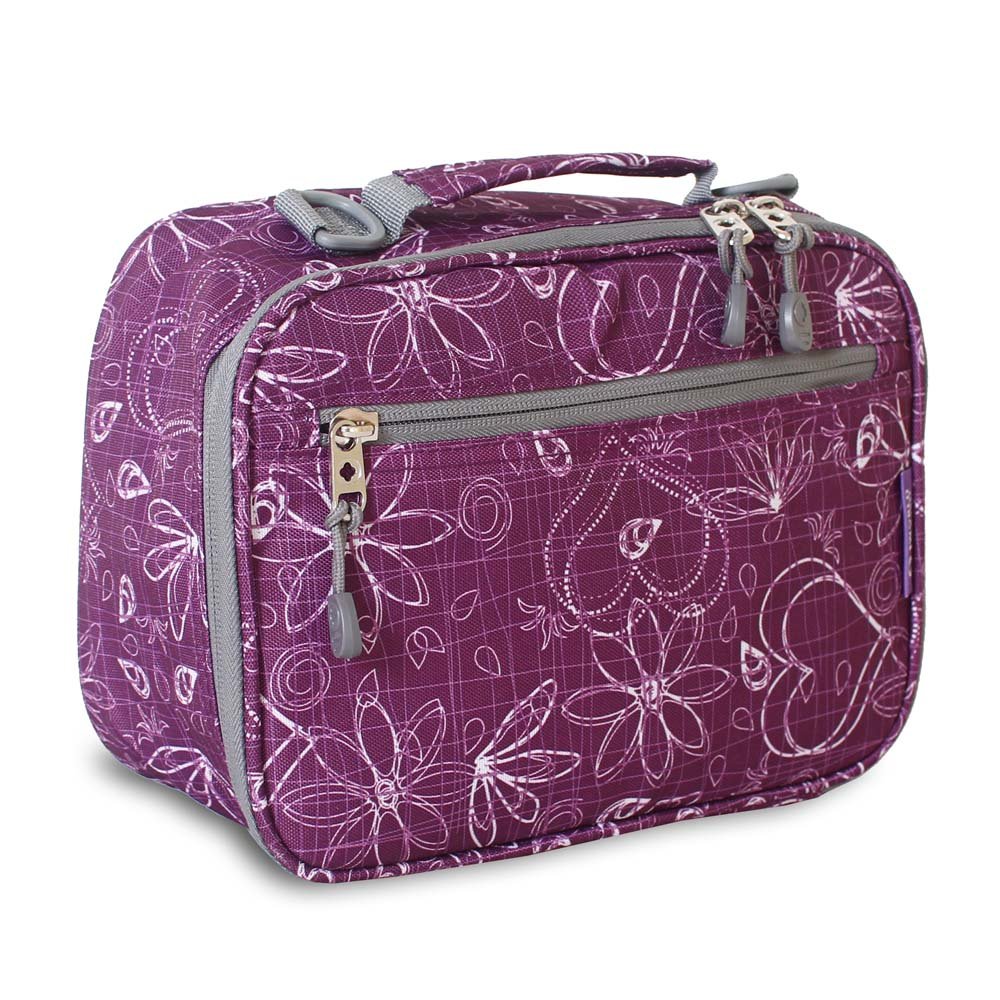 [LB-01 LOVE PURPLE] JWORLD CODEY LUNCH BAG PURPLE
