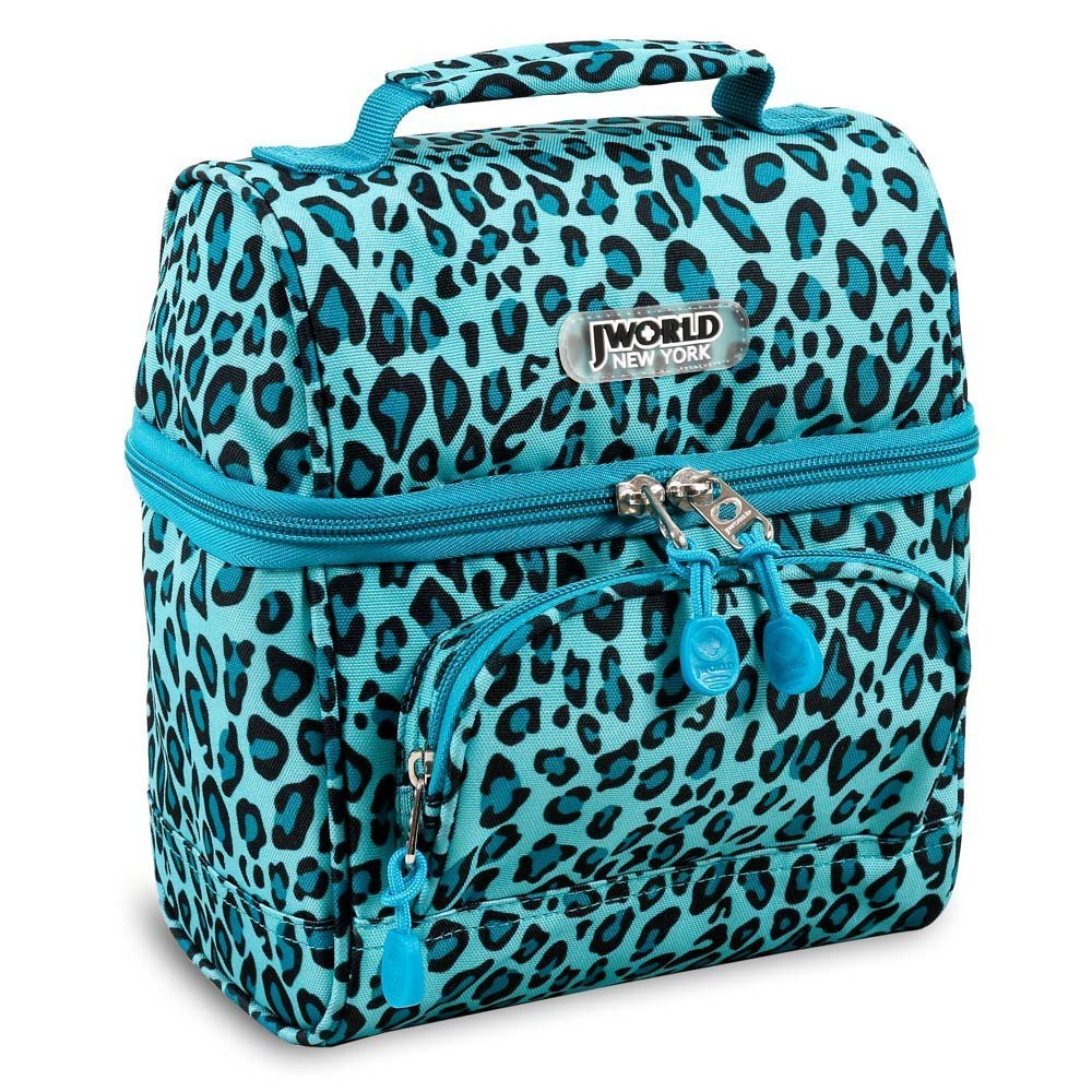 JWORLD COREY LUNCH BAG Leopard