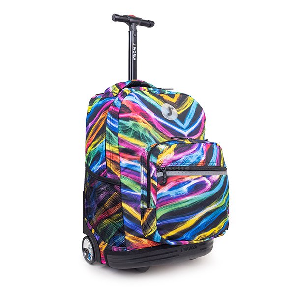 [RBS-18 QUANTUM] JWorld Sunrise Rolling Backpack Quantum