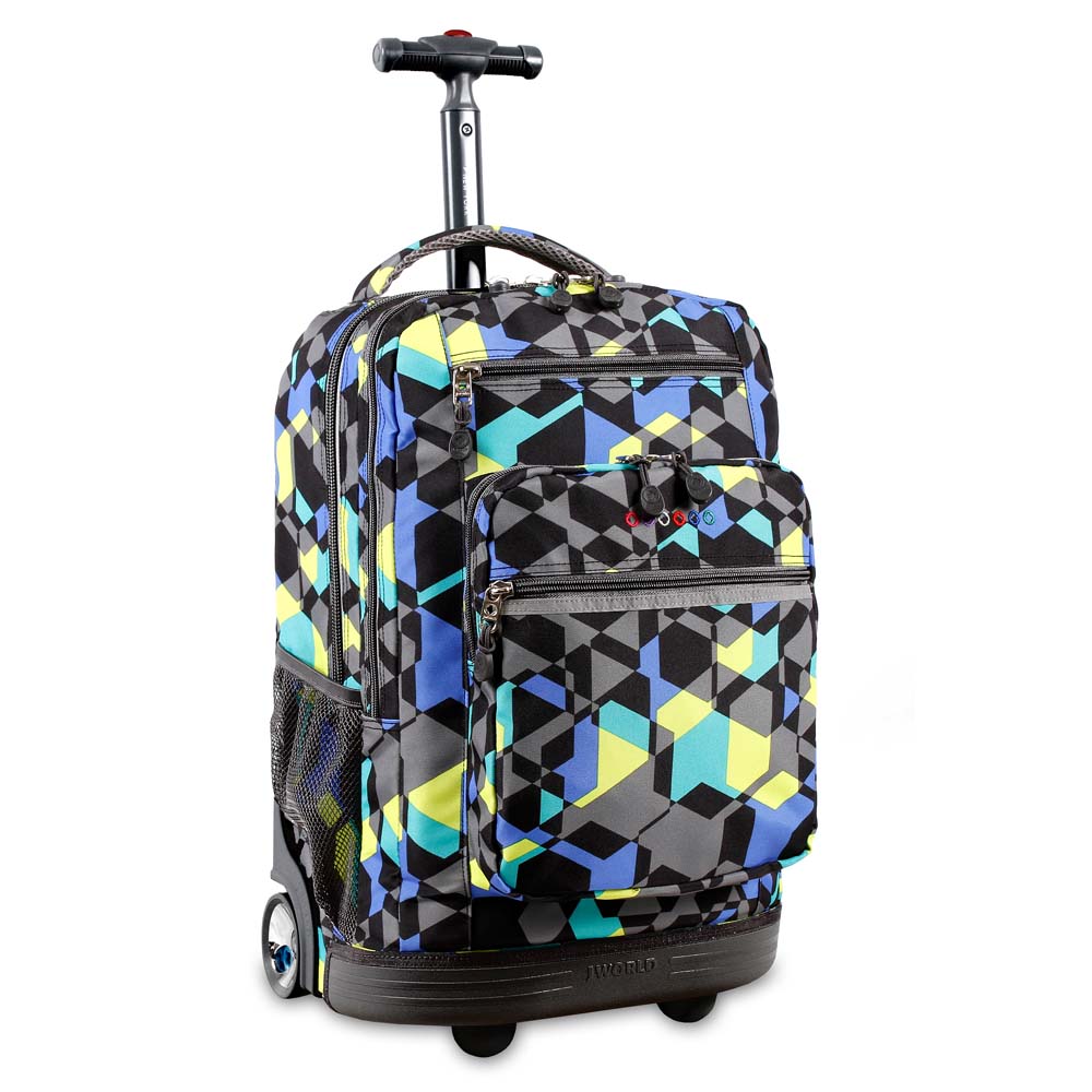 [RBS-19 CUBES] JWorld Sundance Rolling Backpack Cubes