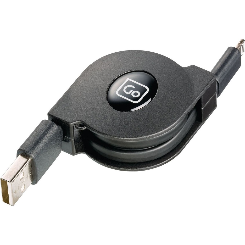 [955] GO TRAVEL MFI Retractable Lightning Cable