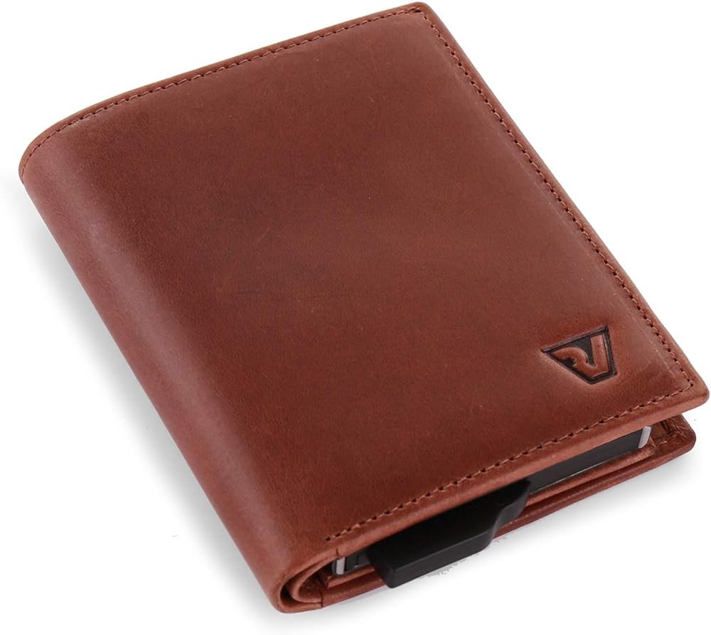 [40070104] PORTA CARTE /BANCONOTE IRON NT MARRONE