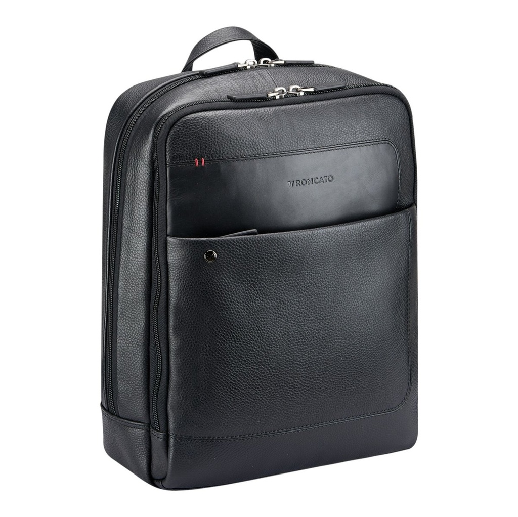 [41242701] Roncato Alaska Business Backpack 2 Comp. (Laptop 15.6 / tablet 11) Negro