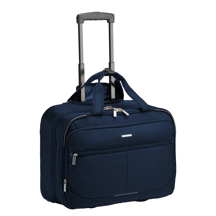 [41272423] Roncato TROLLEY PORTA PC 2RUOTE 17.3" EASY OFFICE 2.0 Azul Marino