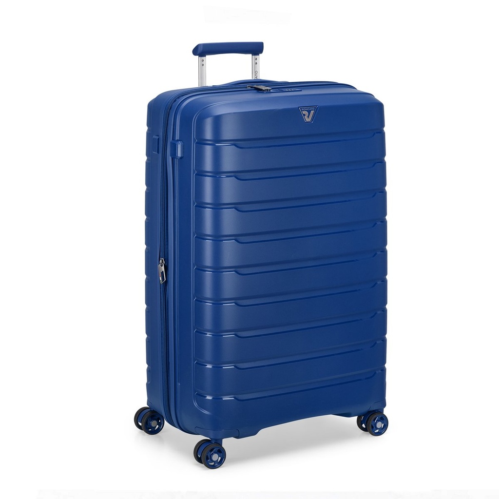 [41818123] Roncato Trolley 4R Exp. Butterfly Blu Notte 76cm