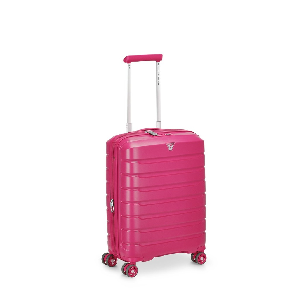 [41818339] Roncato Trolley 4R Exp. Butterfly Magenta 55cm