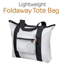 Go Travel Lightweight Foldable Tote Bag (Grey)