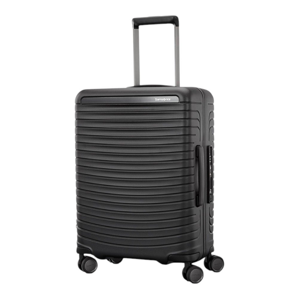 FRAMELOCK MAX CARRY-ON SPINNER ASPHALT BLACK