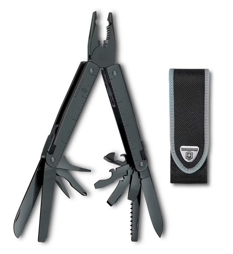 Swiss Tool  23 ELEM C/E Nylon 15MM  Negro