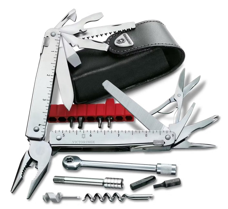 Swiss Tool  SPI PLUS 39 ELEM C/E PIEL 15MM  Negro