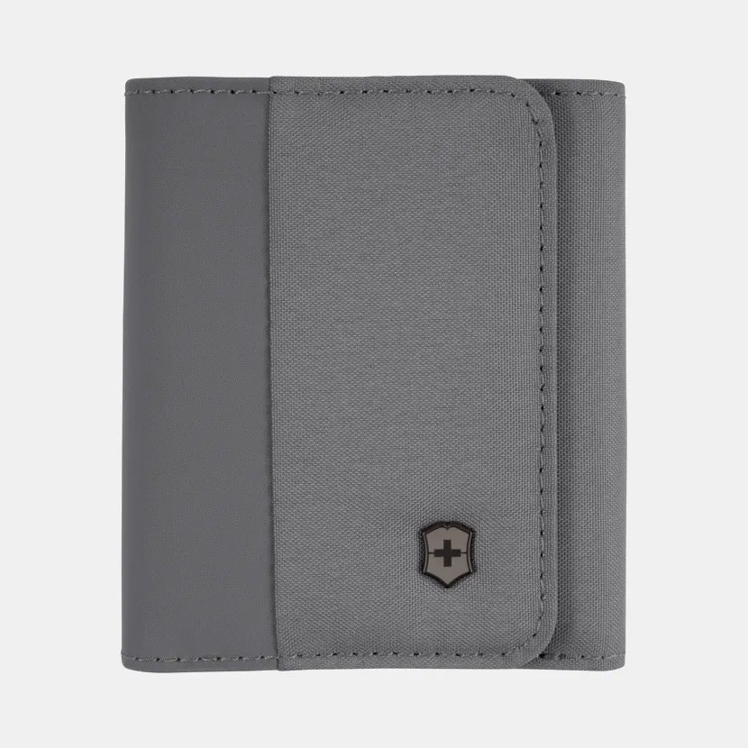 Victorinox Travel Essentials Tri-Fold Wallet Frost Grey