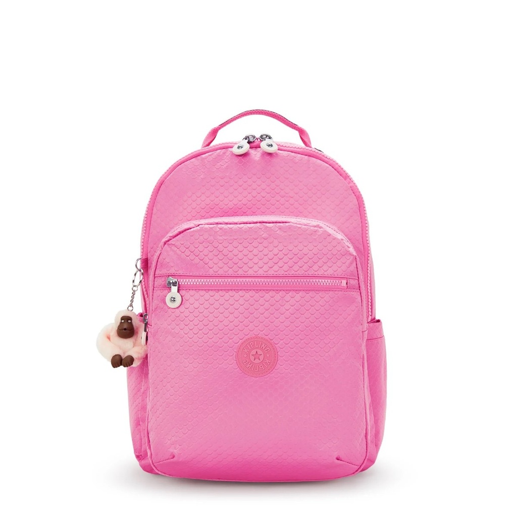 Kipling Seoul LAP BackPack Pink Mermaid Em