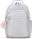 KIPLING Seoul XL BackPack Silver Glow Met