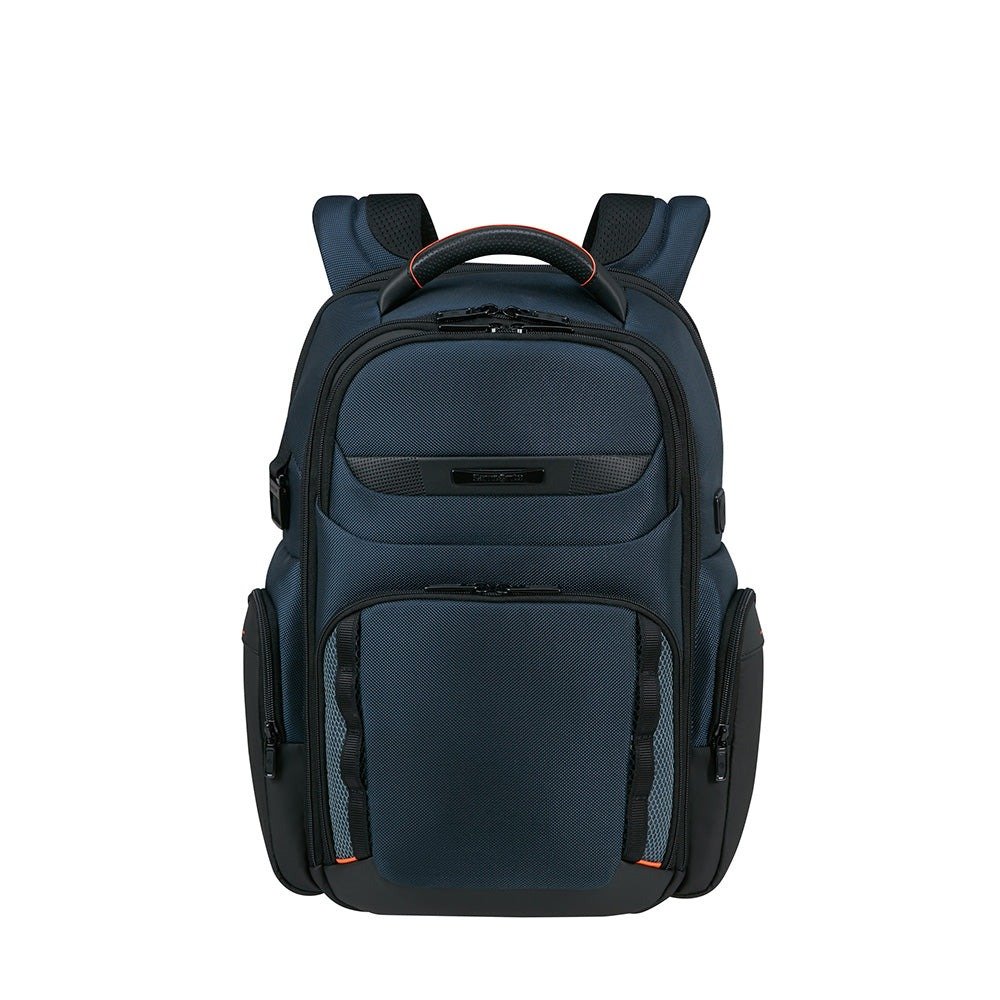 PRO-DLX 6 BACKPACK 15.6" 3VOL EXP MESH CYBER BLUE/PAPAYA ORANGE