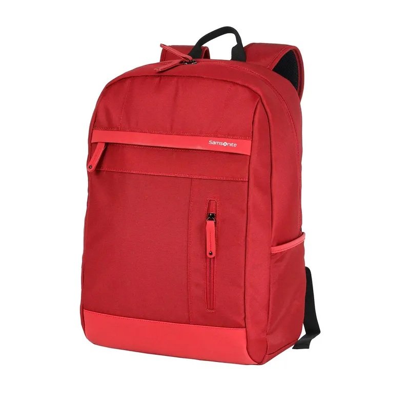 CITY PRO LAPTOP BACK PACK 15.6 ROJO