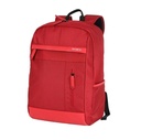 CITY PRO LAPTOP BACK PACK 15.6 ROJO