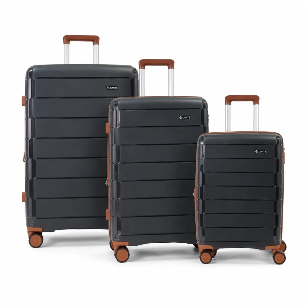 5 Limits Trolley D-Lux Set 3 pcs Black