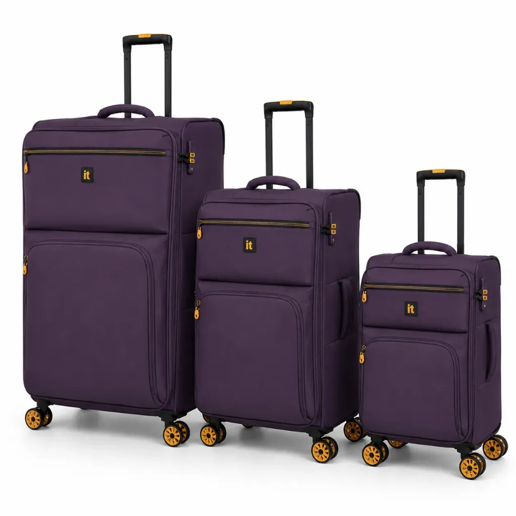 It Luggage Compartment Set 3pcs Plum Perfect