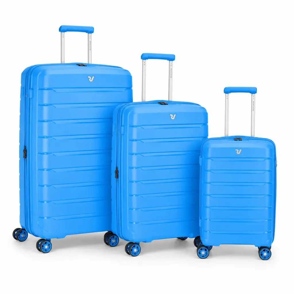 Roncato Set 3 Trolley B-Flying Sky Blue